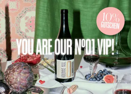 Kolonne Null VIP-Postkartenmotiv mit 10 % Gutschein für eine PostPal Direct-Mail-Kampagne